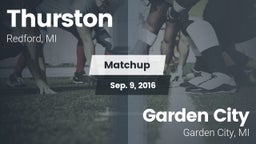 Matchup: Thurston vs. Garden City  2016
