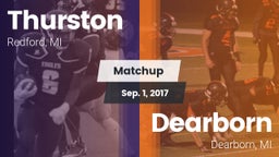 Matchup: Thurston vs. Dearborn  2017