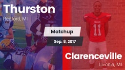 Matchup: Thurston vs. Clarenceville  2017