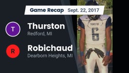 Recap: Thurston  vs. Robichaud  2017