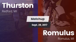 Matchup: Thurston vs. Romulus  2017