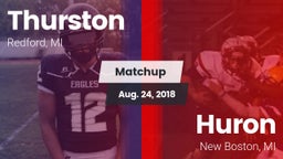 Matchup: Thurston vs. Huron  2018