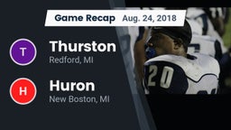 Recap: Thurston  vs. Huron  2018