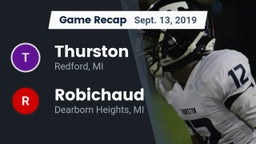 Recap: Thurston  vs. Robichaud  2019