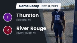 Recap: Thurston  vs. River Rouge  2019