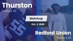 Matchup: Thurston vs. Redford Union  2020
