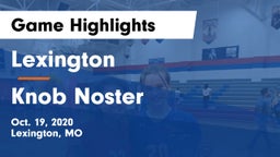 Lexington  vs Knob Noster  Game Highlights - Oct. 19, 2020