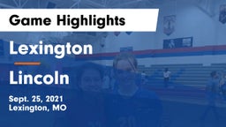 Lexington  vs Lincoln  Game Highlights - Sept. 25, 2021