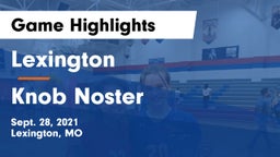Lexington  vs Knob Noster  Game Highlights - Sept. 28, 2021
