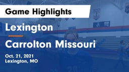 Lexington  vs Carrolton  Missouri Game Highlights - Oct. 21, 2021