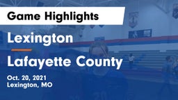 Lexington  vs Lafayette County  Game Highlights - Oct. 20, 2021