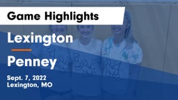 Lexington  vs Penney  Game Highlights - Sept. 7, 2022