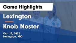 Lexington  vs Knob Noster  Game Highlights - Oct. 13, 2022