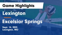 Lexington  vs Excelsior Springs  Game Highlights - Sept. 14, 2023
