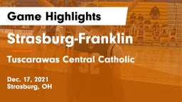 Strasburg-Franklin  vs Tuscarawas Central Catholic  Game Highlights - Dec. 17, 2021