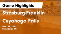 Strasburg-Franklin  vs Cuyahoga Falls  Game Highlights - Dec. 29, 2021