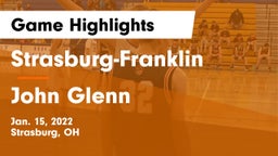 Strasburg-Franklin  vs John Glenn  Game Highlights - Jan. 15, 2022