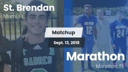 Matchup: St. Brendan vs. Marathon  2019