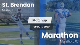 Matchup: St. Brendan vs. Marathon  2020