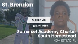 Matchup: St. Brendan vs. Somerset Academy Charter South Homestead 2020