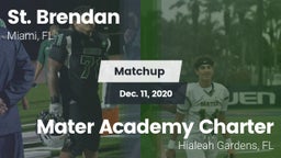 Matchup: St. Brendan vs. Mater Academy Charter  2020