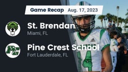 Recap: St. Brendan  vs. Pine Crest School 2023