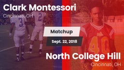 Matchup: Clark Montessori vs. North College Hill  2018
