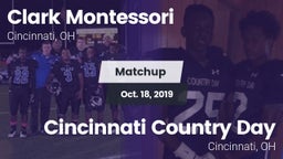 Matchup: Clark Montessori vs. Cincinnati Country Day  2019