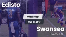 Matchup: Edisto vs. Swansea  2017