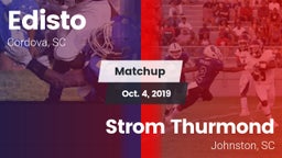 Matchup: Edisto vs. Strom Thurmond  2019