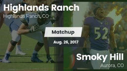 Matchup: Highlands Ranch vs. Smoky Hill  2017