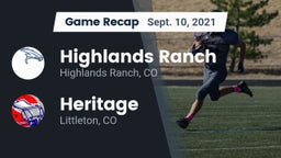 Recap: Highlands Ranch  vs. Heritage  2021