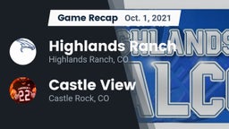 Recap: Highlands Ranch  vs. Castle View  2021