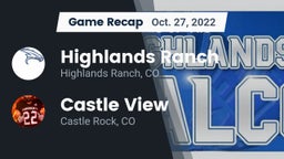 Recap: Highlands Ranch  vs. Castle View  2022