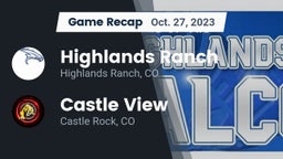 Recap: Highlands Ranch  vs. Castle View  2023
