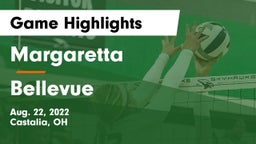 Margaretta  vs Bellevue Game Highlights - Aug. 22, 2022