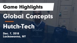 Global Concepts  vs Hutch-Tech Game Highlights - Dec. 7, 2018