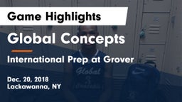 Global Concepts  vs International Prep at Grover Game Highlights - Dec. 20, 2018