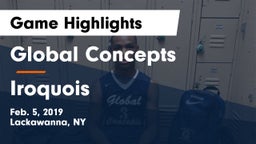 Global Concepts  vs Iroquois Game Highlights - Feb. 5, 2019