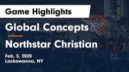 Global Concepts  vs Northstar Christian Game Highlights - Feb. 5, 2020