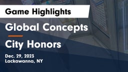 Global Concepts  vs City Honors Game Highlights - Dec. 29, 2023