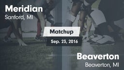 Matchup: Meridian vs. Beaverton  2016