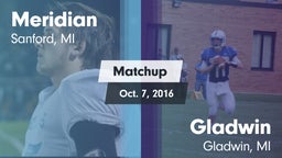 Matchup: Meridian vs. Gladwin  2016