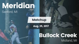 Matchup: Meridian vs. Bullock Creek  2017