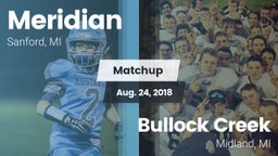 Matchup: Meridian vs. Bullock Creek  2018