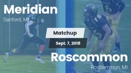 Matchup: Meridian vs. Roscommon  2018