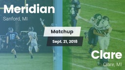 Matchup: Meridian vs. Clare  2018