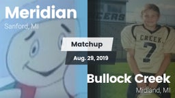 Matchup: Meridian vs. Bullock Creek  2019