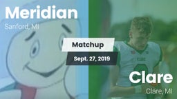 Matchup: Meridian vs. Clare  2019