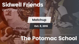 Matchup: Sidwell Friends vs. The Potomac School 2016